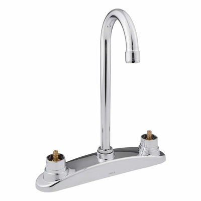 LLAVE PARA FREGADERO DUOMANDO CROMO CUELLO GANSO 8" CONTROL DE TEMPERATURA