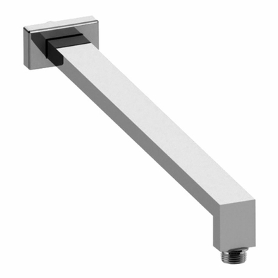 BRAZO PARA REGADERA A PARED CUADRADO CROMADO ALTA DURABILIDAD