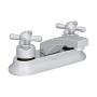 LLAVE PARA LAVABO DUOMANDO CRUZ CROMO A PARED CONTROL PRECISO