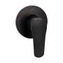 LLAVE MEZCLADORA PARA REGADERA MONOMANDO LATON NEGRO MATE CONTROL TEMPERATURA