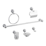 JUEGO DE ACCESORIOS PARA BAÑO ZAMAK 6 PIEZAS