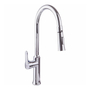 LLAVE MEZCLADORA MONOMANDO PARA COCINA 46 X 8.5 X 24 CM CROMO