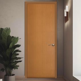 PUERTA INTERIOR TAMBOR 90 X 213 CM ROBLE