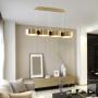 COLGANTE DE LUZ LED DE ORO