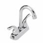 LLAVE PARA LAVABO DUOMANDO CROMO TIPO BAR ALTO