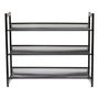 ZAPATERA ACERO 3 NIVELES 30.5 X 74.6 X 62.5 CM APILABLE