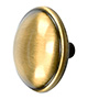 JALADERA BOTÓN PARA MUEBLE 3 X 2 CM DORADO