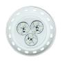 REFLECTOR LED PARA EXTERIOR TIPO MINI 18 W BLANCO 4 PIEZAS