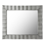 ESPEJO DECORATIVO RECTANGULAR CON MARCO PLATA 76 X 91 X 2.5 CM