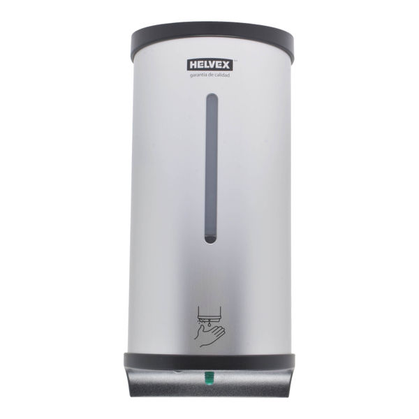 DOSIFICADOR ELECTRONICO CON SENSOR DE BATERIAS PARA USO CON JABÓN LIQUIDO, ACABDO SATÍN