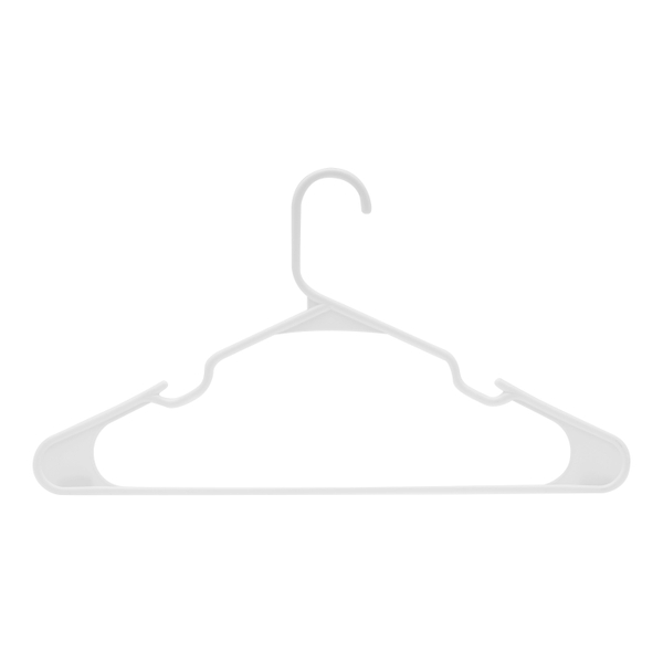 GANCHOS PARA ROPA 23 X 42 X .5 CM BLANCO
