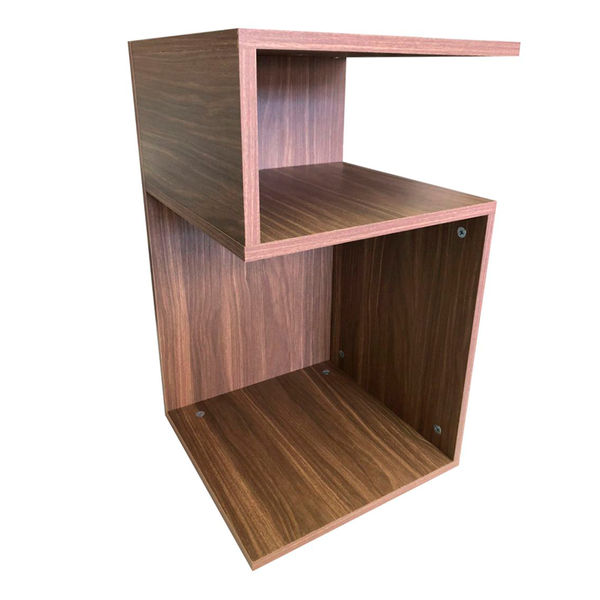 MESA CENTRO AUXILIAR FANCY MDF 35X60X33.5 CM NOGAL NEO