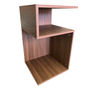 MESA CENTRO AUXILIAR FANCY MDF 35X60X33.5 CM NOGAL NEO