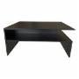 MESA DE CENTRO AUXILIAR LOVELY MELAMINA MDF 90 X 40 X 60 CM NEGRO