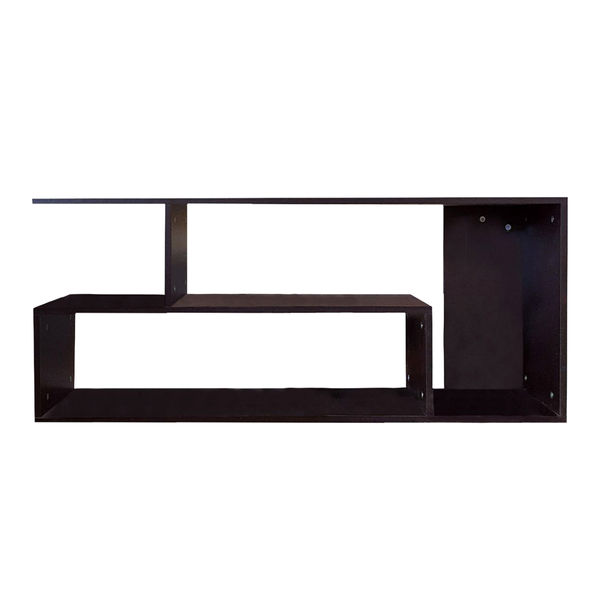 MUEBLE PARA TV MELAMINA Y MDF WENGUE 120 X 30 X 44.4 CM