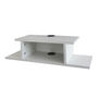 REPISA TV FLOTANTE 70" 1 PIEZA MDF BLANCO
