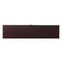 REPISA FLOTANTE PARA TV VICENZA 120 X 30 X 30 CM 1 PIEZA MELAMINA BLANCO WENGUÉ