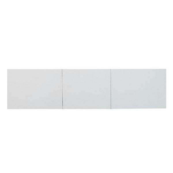 REPISA FLOTANTE PARA TV VICENZA 120 X 30 X 30 CM 1 PIEZA MDF NEGRO BLANCO