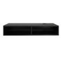 REPISA FLOTANTE PARA TV 100 X 30 X 15.2 CM 1 PIEZA MDF NEGRO