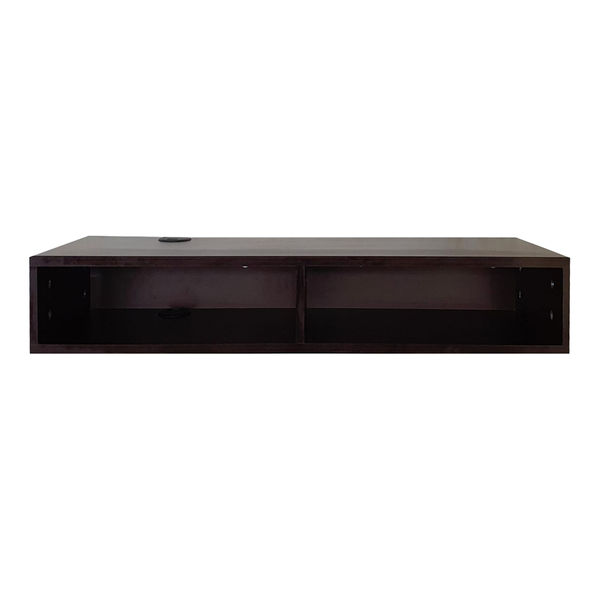 REPISA FLOTANTE PARA TV 100 X 30 X 15.2 CM 1 PIEZA MDF WENGUÉ