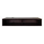 REPISA FLOTANTE PARA TV 100 X 30 X 15.2 CM 1 PIEZA MDF WENGUÉ