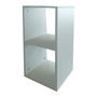 ESTANTE MDF 2 NIVELES 58.4 X 30 X 24 CM MULTIUSOS BLANCO