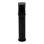 LLAVE PARA LAVABO MONOMANDO NEGRO LUCENT CUELLO ALTO