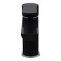 LLAVE PARA LAVABO MONOMANDO NEGRO CUELLO BAJO CON CARTUCHO CERÁMICO