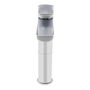 LLAVE PARA LAVABO MONOMANDO BLANCO CROMO CUELLO ALTO