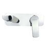 LLAVE PARA LAVABO MONOMANDO BLANCO EMPOTRAR A MURO CON CARTUCHO CERÁMICO