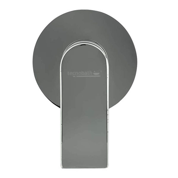 MONOMANDO PARA REGADERA EMPOTRABLE LATON BLANCO Y CROMO CONTROL DE FLUJO