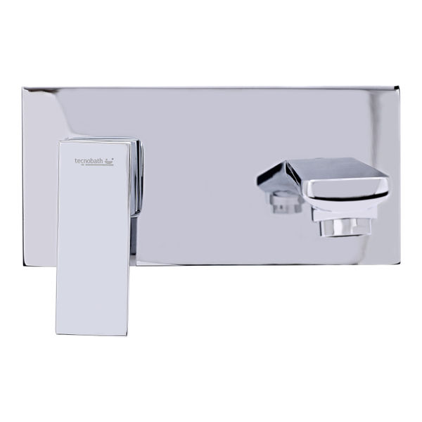 LLAVE PARA LAVABO MONOMANDO CROMO EMPOTRABLE CON CARTUCHO CERÁMICO