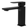 LLAVE PARA LAVABO MONOMANDO NEGRO A LAVABO CONTROL PRECISO