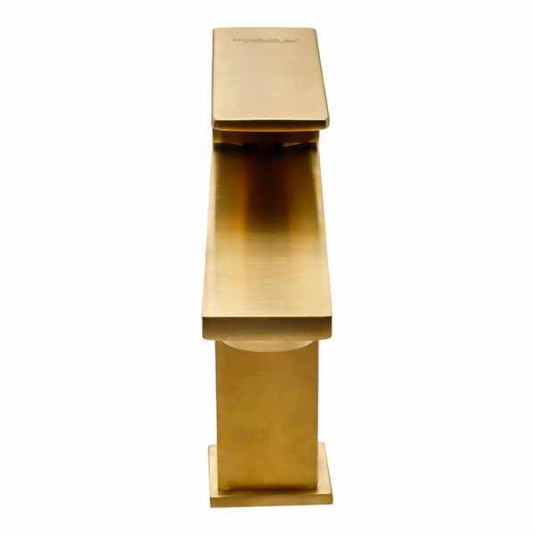 LLAVE PARA LAVABO MONOMANDO DORADO A LAVABO CONTROL PRECISO DE AGUA