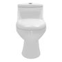 SANITARIO DE UNA PIEZA BLANCO DOBLE DESCARGA INCLUYE ASIENTO SOFT CLOSE