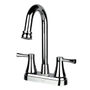 LLAVE PARA LAVABO DUOMANDO CROMO MEZCLADORA CUBIERTA ABS