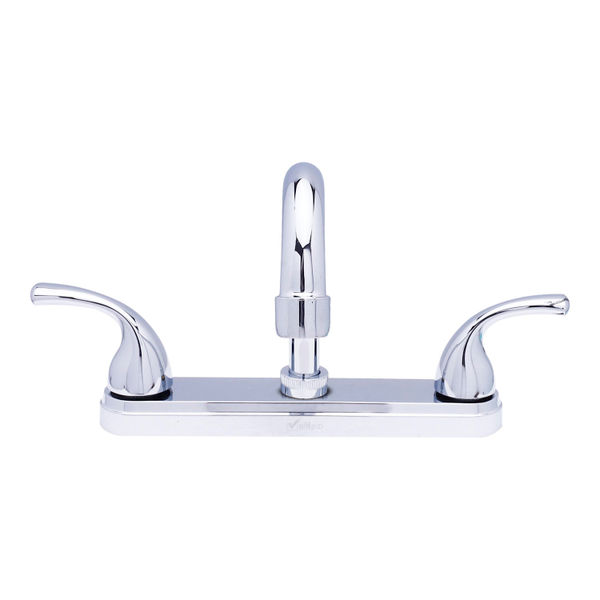 LLAVE PARA FREGADERO DUOMANDO CROMO MANERAL TIPO PALANCA 8" PARA PRESIÓN BAJA