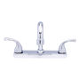 LLAVE PARA FREGADERO DUOMANDO CROMO MANERAL TIPO PALANCA 8" PARA PRESIÓN BAJA