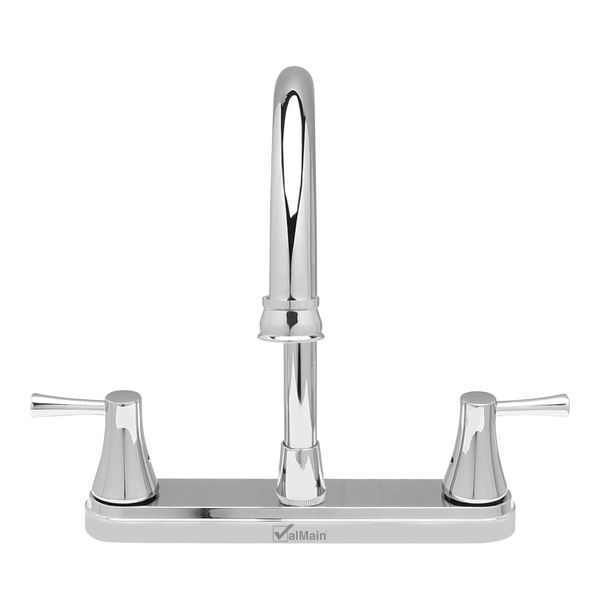 LLAVE PARA FREGADERO DUOMANDO CROMO MANERAL TIPO PALANCA 8" PARA BAJA PRESIÓN