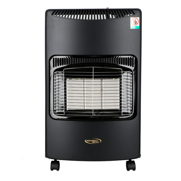 CALEFACTOR DE GAS LP PORTÁTIL 30 M2 NEGRO INFRARROJO
