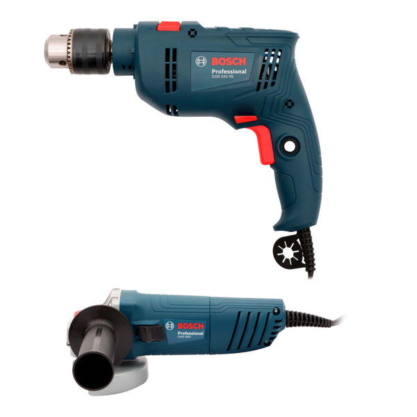COMBO ROTOMARTILLO GSB 550 RE 550W Y MINI ESMERIL GWS 850 850W