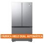 REFRIGERADOR 32 PIES FRENCH DOOR 3 PUERTAS SPACEMAX SILVER MATT