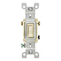 INTERRUPTOR DE PALANCA 15 AMPERES 120 VOLTS MARFIL