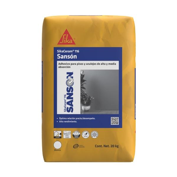 ADHESIVO PARA PISO CERÁMICO USO INTERIOR 20 KG TRÁFICO LIGERO