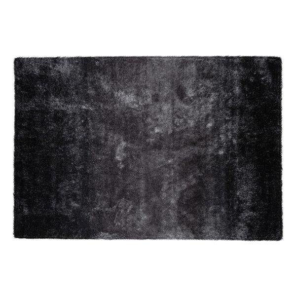 TAPETE PARA SALA POLIÉSTER 120 X 170 CM NEGRO DECORATIVO
