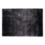 TAPETE PARA SALA POLIÉSTER 120 X 170 CM NEGRO DECORATIVO
