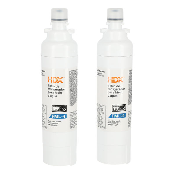 FILTRO REFRIGERADOR LG LT800P HIELO Y AGUA REDUCE CONTAMINANTES 6 MESES PLÁSTICO BLANCO
