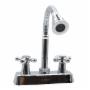 LLAVE PARA LAVABO DUOMANDO CROMADO CUELLO FLEXIBLE
