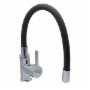 LLAVE PARA FREGADERO MONOMANDO CROMO CUELLO FLEXIBLE 13" ALTA DURABILIDAD