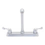 LLAVE PARA FREGADERO DUOMANDO CROMO CUELLO ALTO 12" MAYOR DURABILIDAD